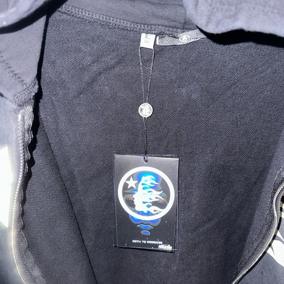 Black Hellstar Graphic Hoodie - Picture 4 of 5